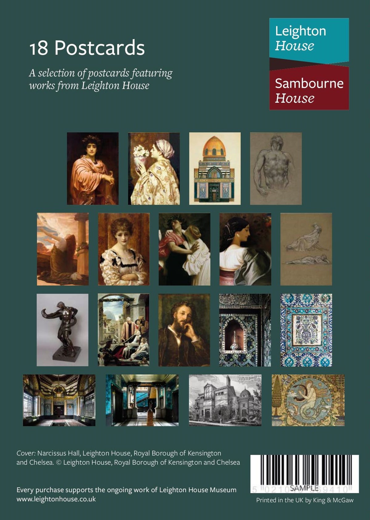 Leighton House Postcard Book