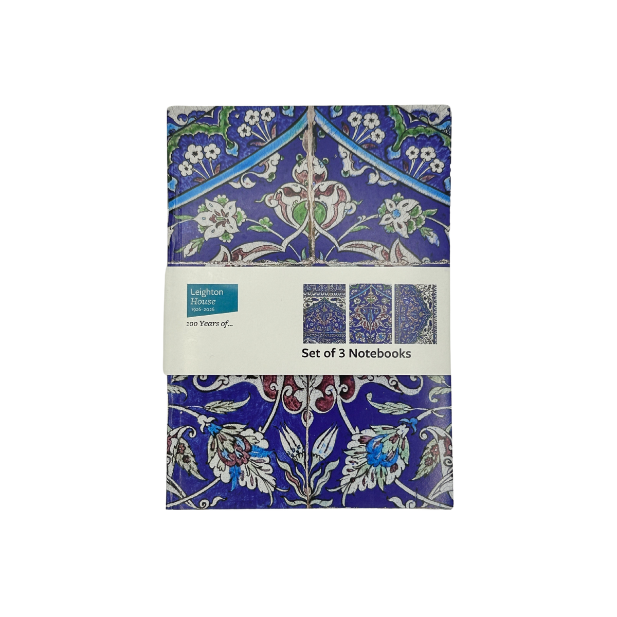 A6 Notebook Set of 3 Arab Hall Lunette Tile