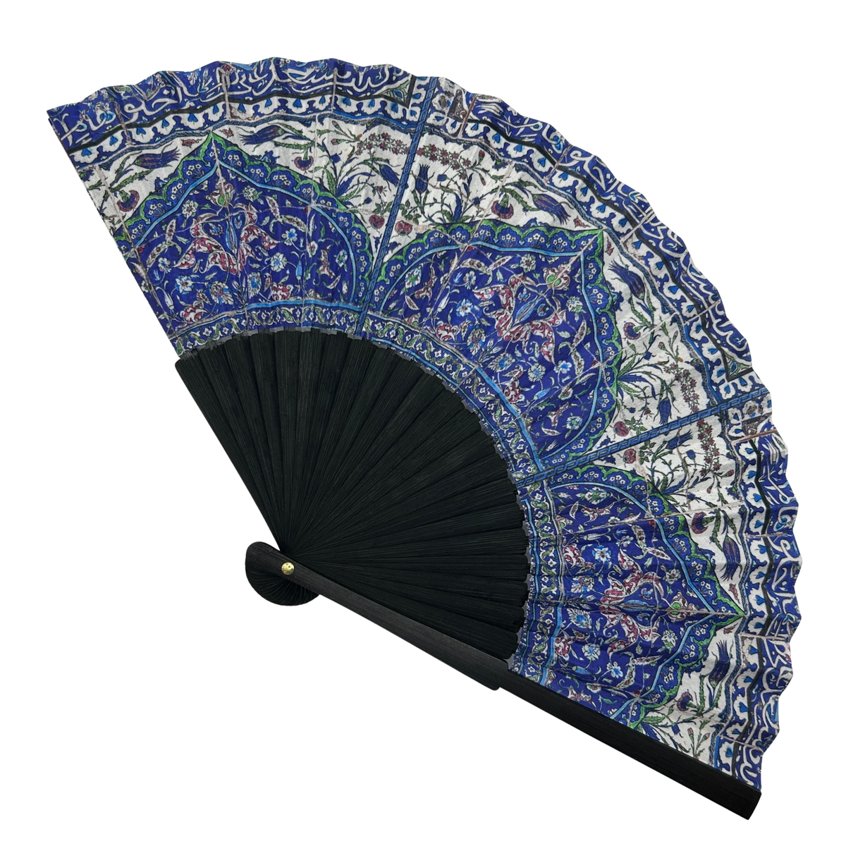 Arab Hall Lunette Tile Hand Fan