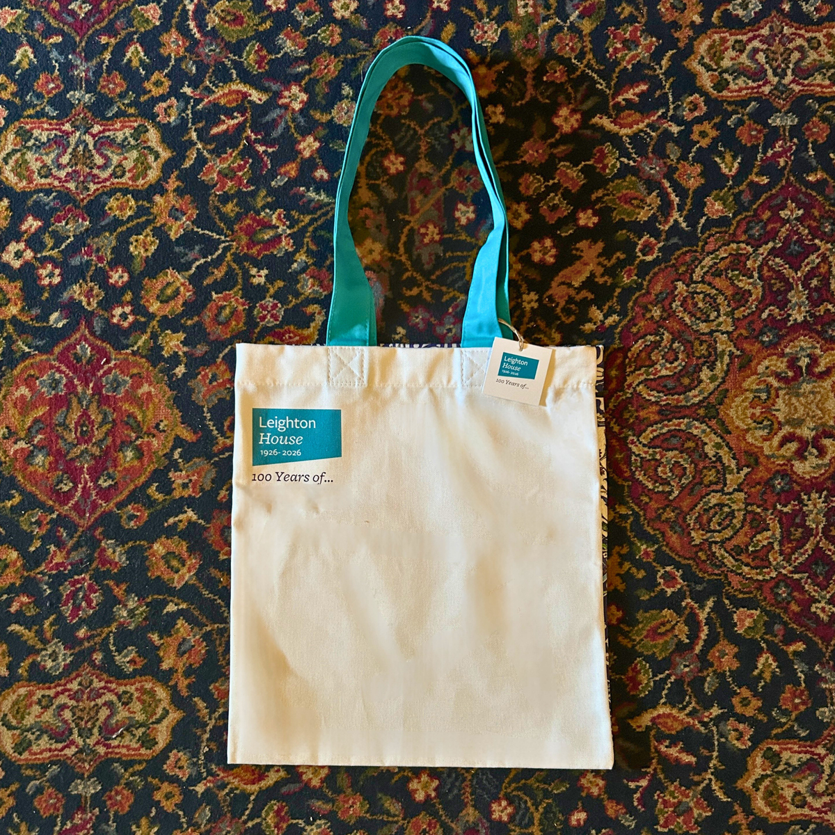 Arab Hall Lunette Tile Tote Bag