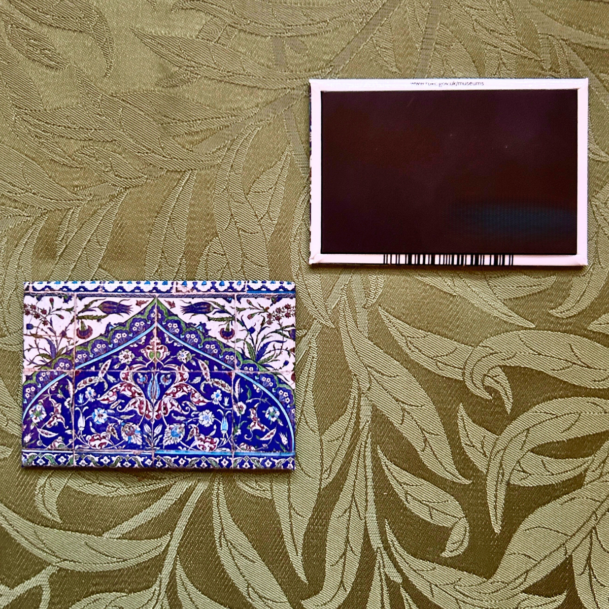 Arab Hall Lunette Tile Fridge Magnet