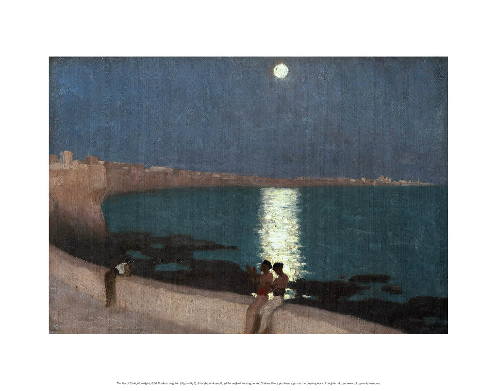 The Bay of Cadiz, Mounted Print