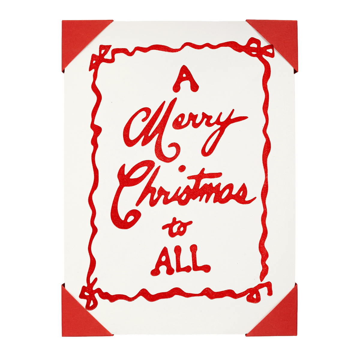 A Merry Christmas to All Card Set of 5